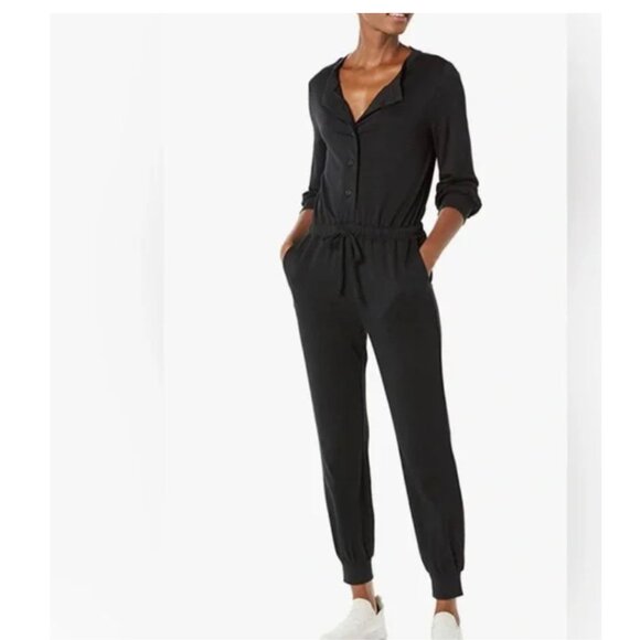 Amazon Essentials Women's Fashion Studio Terry‎  Natural Jumpsuit Size XS - Picture 15 of 15